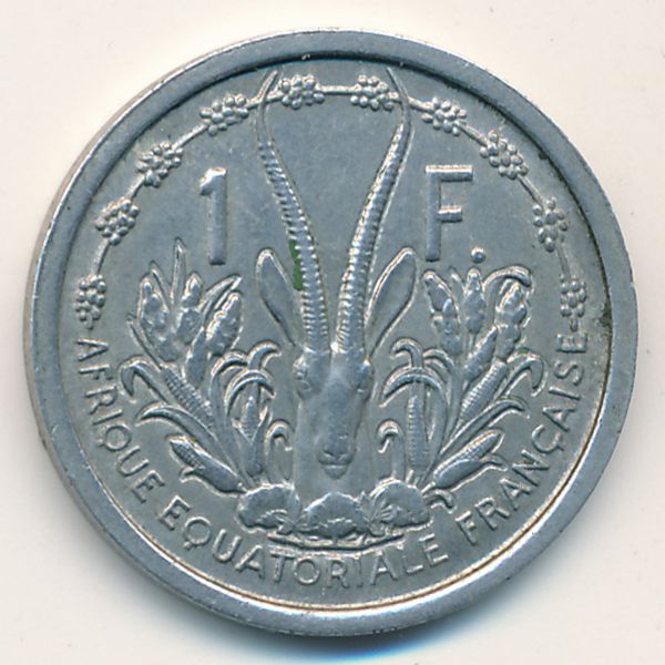 Французская Экваториальная Африка, 1 франк (1948 г.)