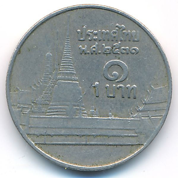 Таиланд, 1 бат (1988 г.)