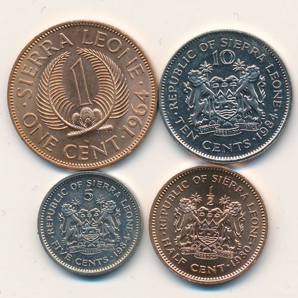 Сьерра-Леоне, Набор монет
