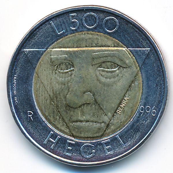 Сан-Марино, 500 лир (1996 г.)