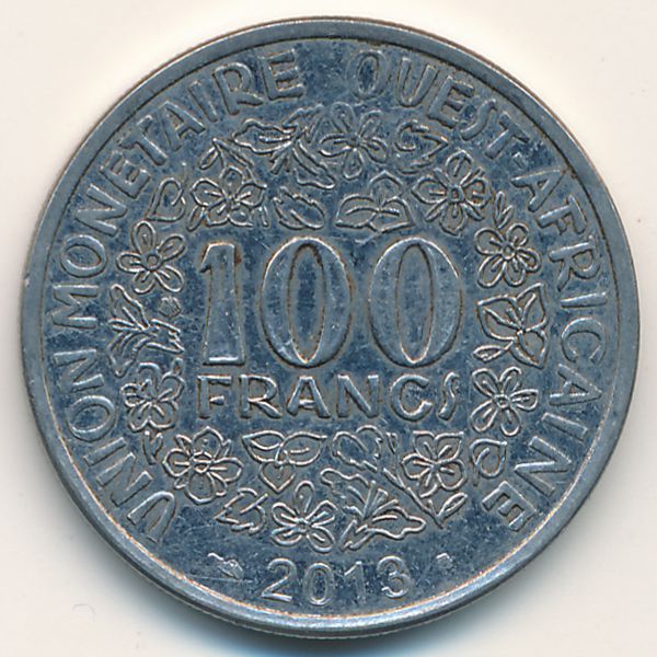 Западная Африка, 100 франков (2013 г.)