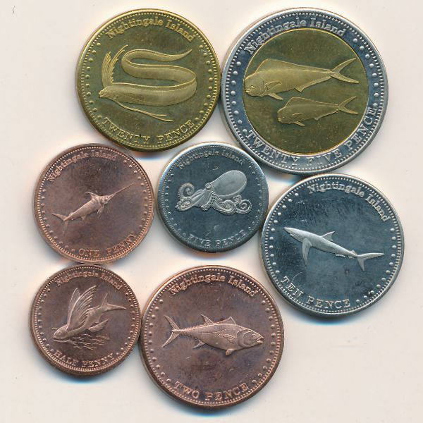 Соловьиные острова, Набор монет (2011 г.)