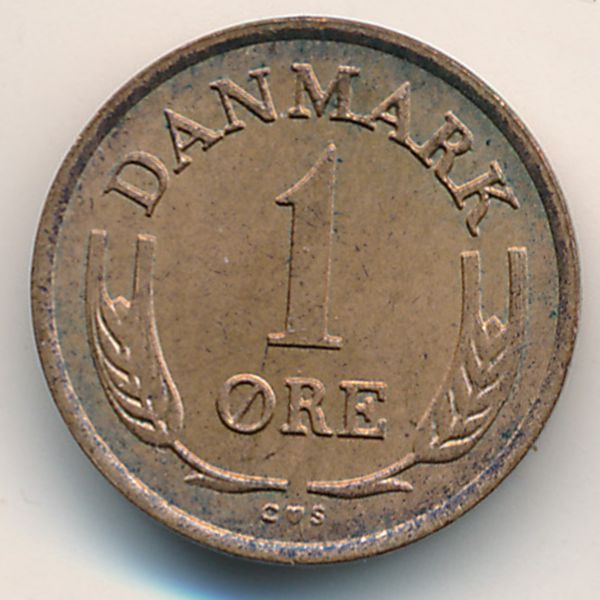 Дания, 1 эре (1964 г.)