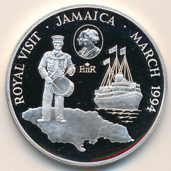 Ямайка, 10 долларов (1994 г.)