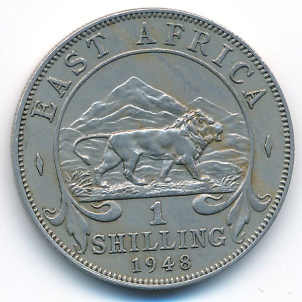 Восточная Африка, 1 шиллинг (1948 г.)