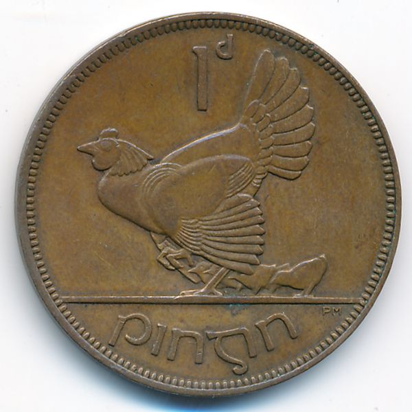 Ирландия, 1 пенни (1935 г.)