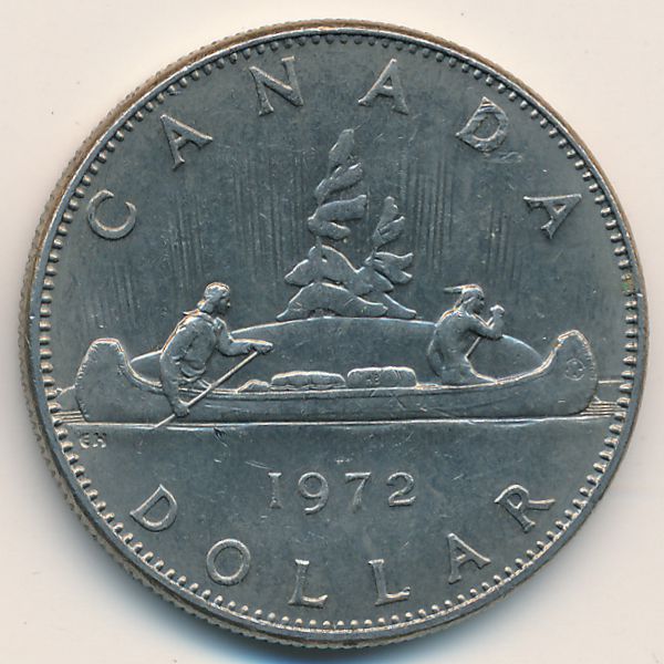 Канада, 1 доллар (1972 г.)