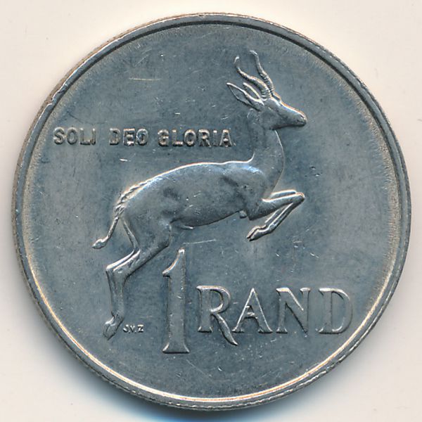 ЮАР, 1 рэнд (1987 г.)
