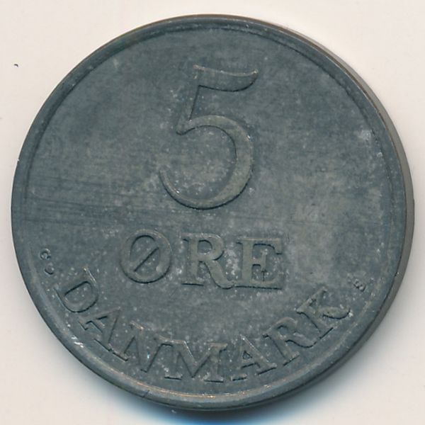 Дания, 5 эре (1960 г.)