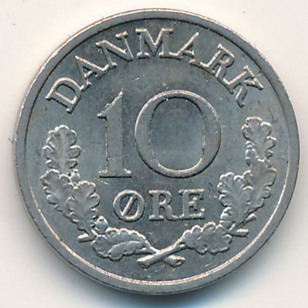 Дания, 10 эре (1969 г.)