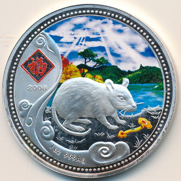 Ниуэ, 1 доллар (2008 г.)