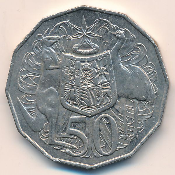 Австралия, 50 центов (1981 г.)