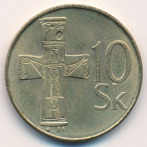 Словакия, 10 крон (1993 г.)