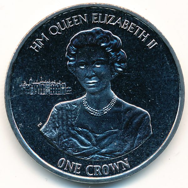 Остров Вознесения, 1 крона (2015 г.)