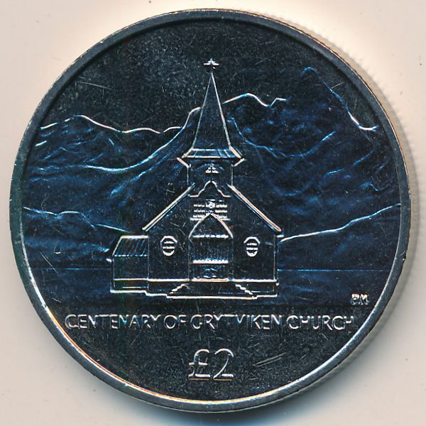 Южная Джорджия и Южные Сэндвичевы острова, 2 фунта (2013 г.)