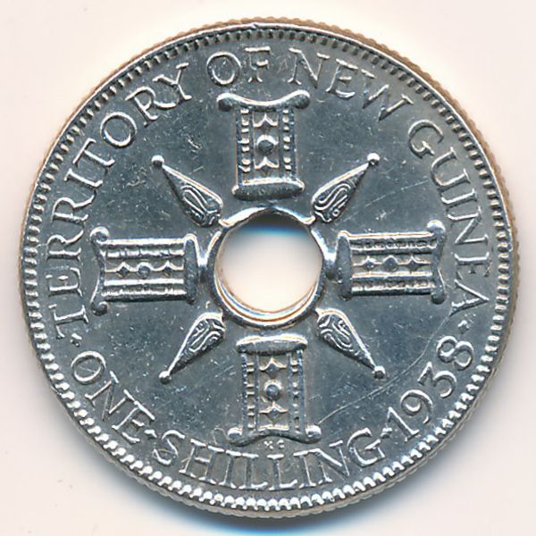 Новая Гвинея, 1 шиллинг (1938 г.)