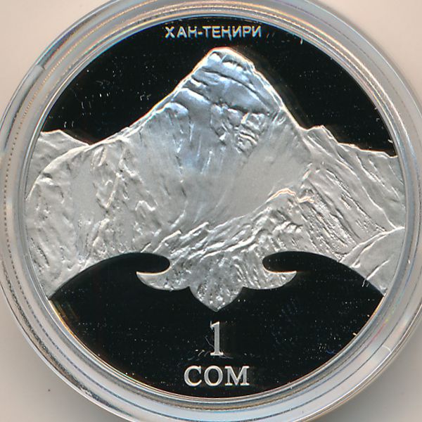 Киргизия, 1 сом (2011 г.)
