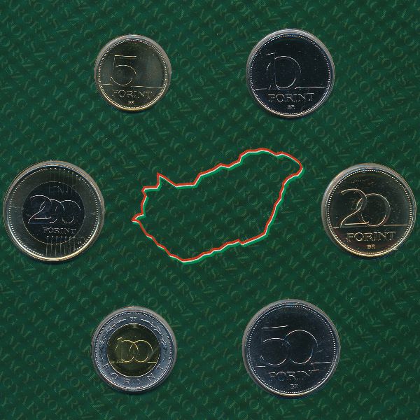 Венгрия, Набор монет (2012 г.)