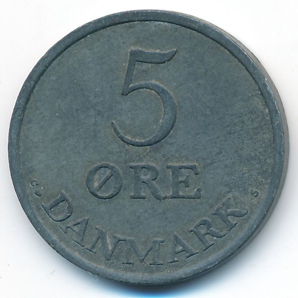 Дания, 5 эре (1960 г.)