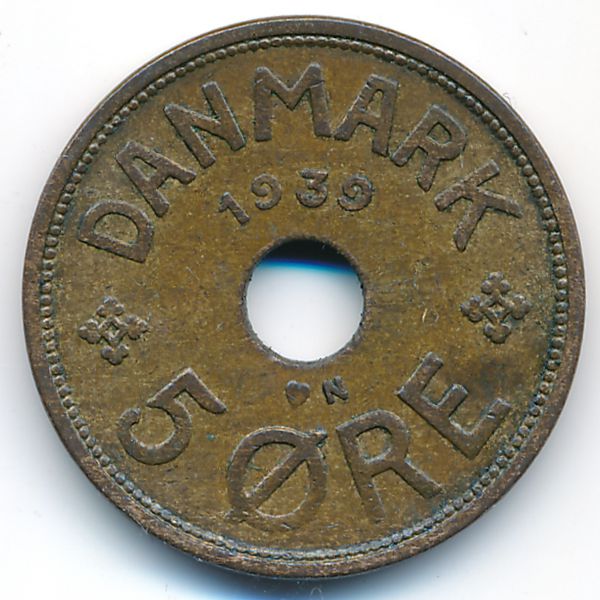 Дания, 5 эре (1939 г.)