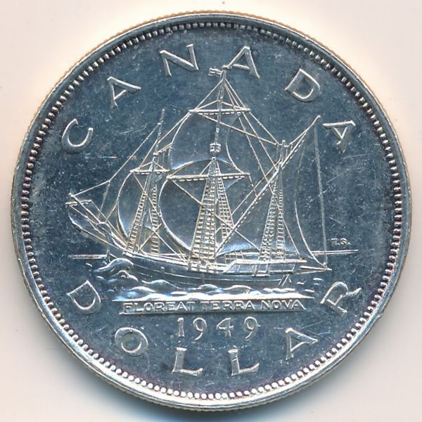 Канада, 1 доллар (1949 г.)
