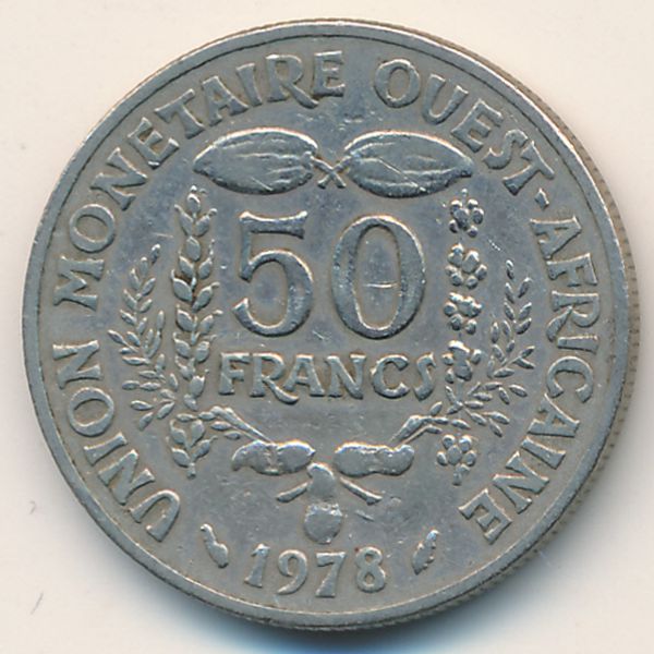 Западная Африка, 50 франков (1978 г.)