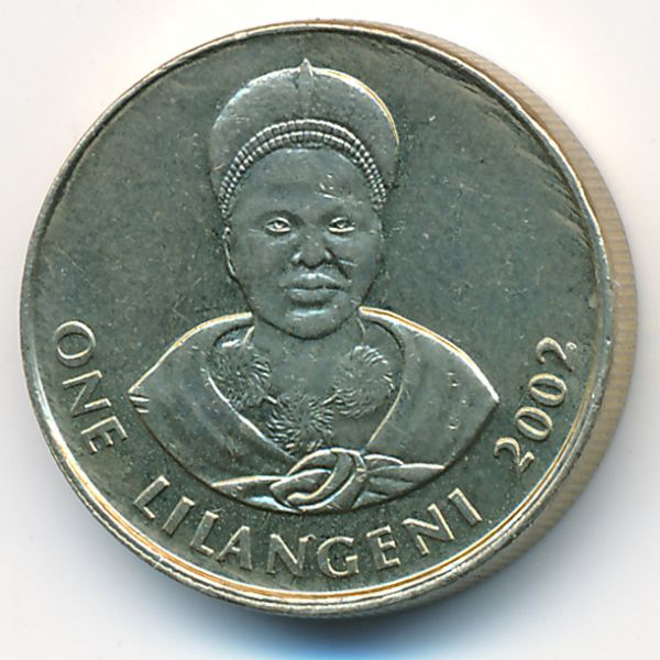 Свазиленд, 1 лилангени (2002 г.)