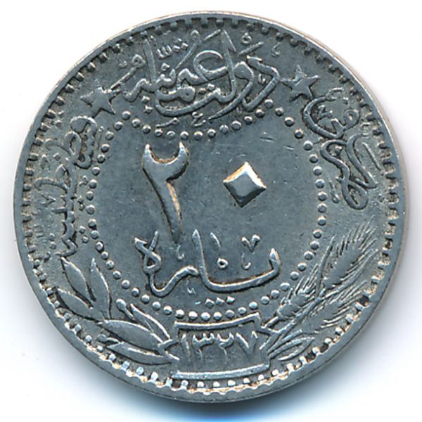Турция, 20 пар (1913 г.)