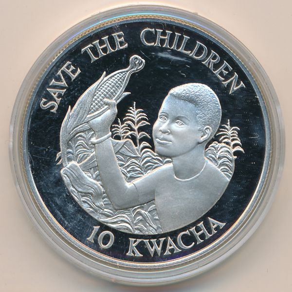 Замбия, 10 квача (1989 г.)