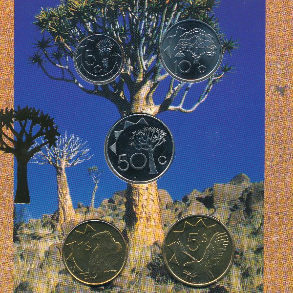Намибия, Набор монет (1993 г.)