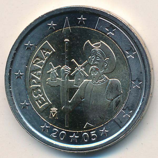 Испания, 2 евро (2005 г.)