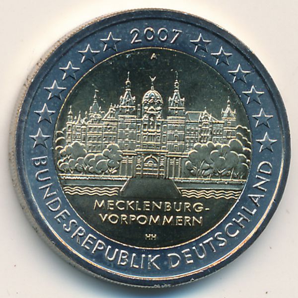 Германия, 2 евро (2007 г.)