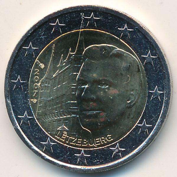 Люксембург, 2 евро (2007 г.)