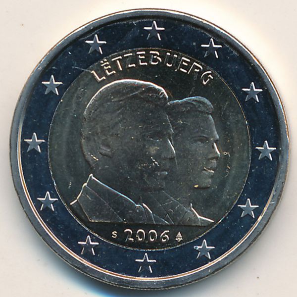 Люксембург, 2 евро (2006 г.)
