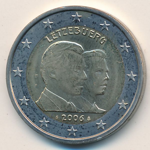 Люксембург, 2 евро (2006 г.)