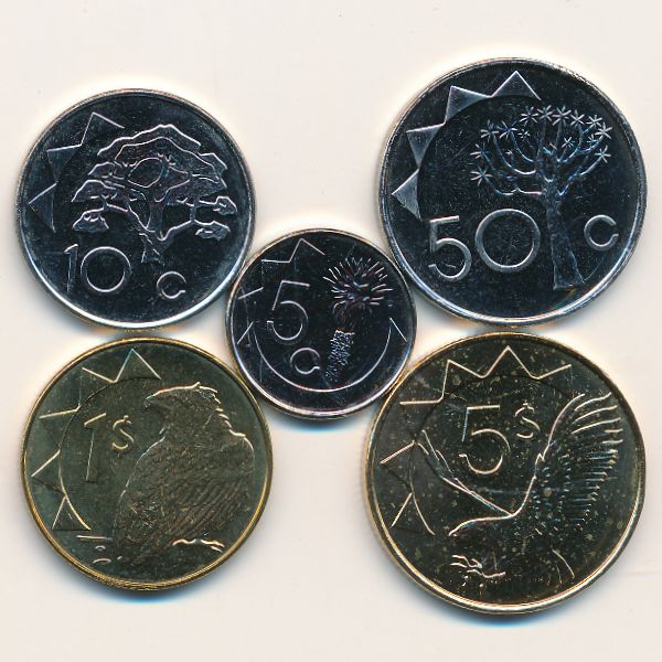 Намибия, Набор монет