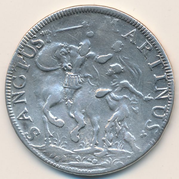 Лукка, 1 скудо (1750 г.)