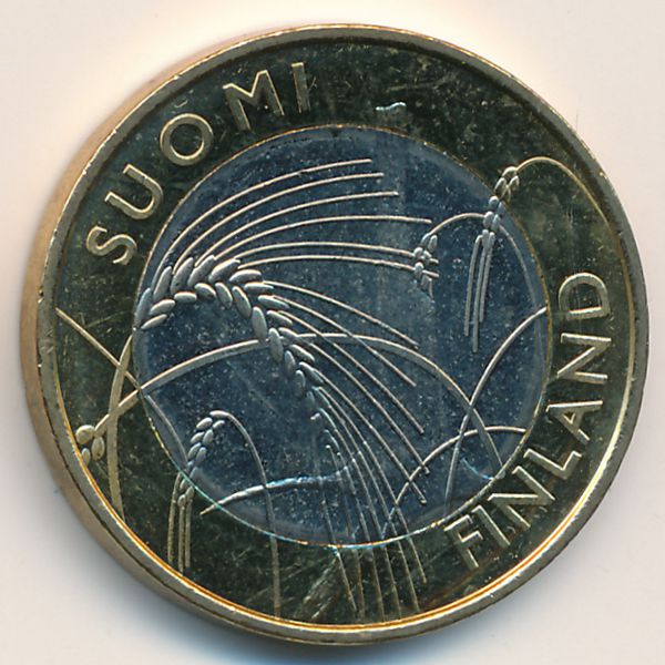 Финляндия, 5 евро (2011 г.)