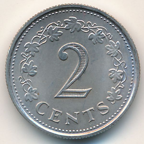 Мальта, 2 цента (1977 г.)