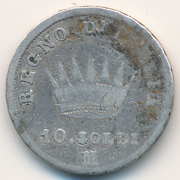 Италия, 10 сольдо (1809 г.)