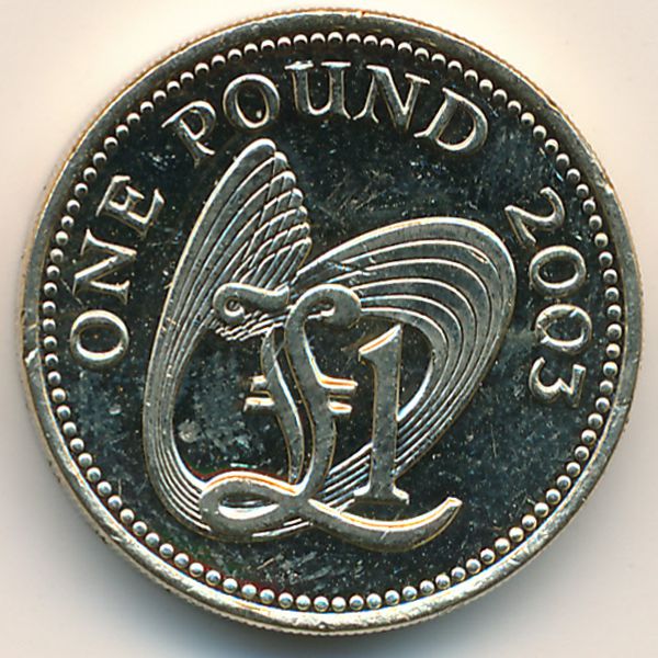 Гернси, 1 фунт (2003 г.)