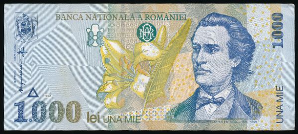Румыния, 1000 леев (1998 г.)