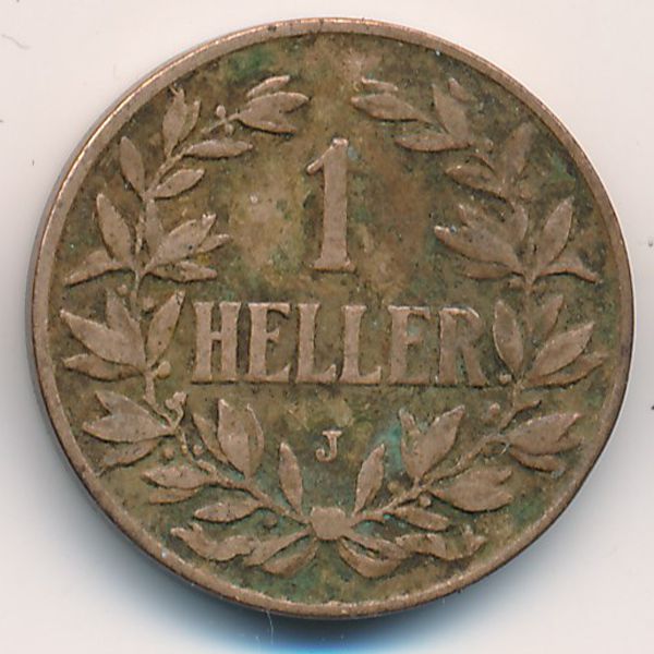 Немецкая Африка, 1 геллер (1907 г.)