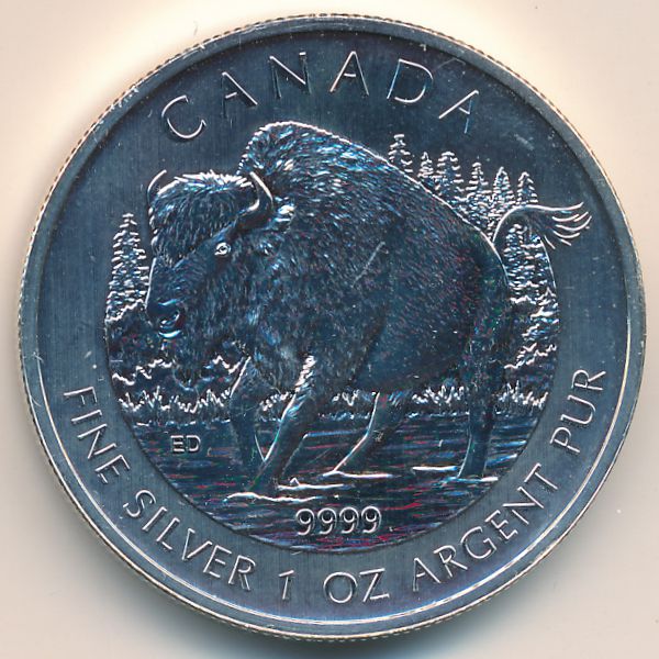 Канада, 5 долларов (2013 г.)
