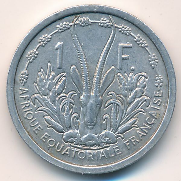 Французская Экваториальная Африка, 1 франк (1948 г.)