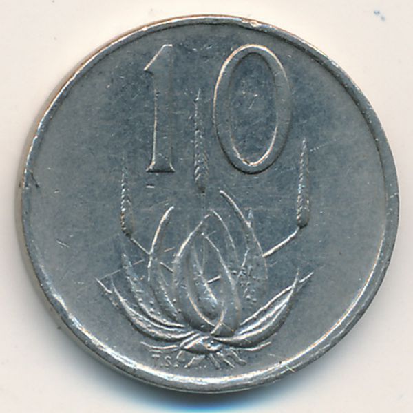 ЮАР, 10 центов (1977 г.)