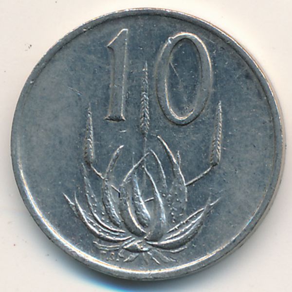 ЮАР, 10 центов (1980 г.)