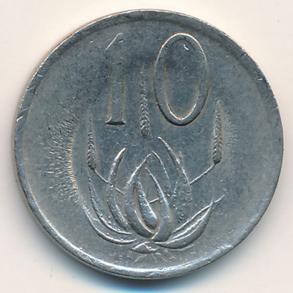 ЮАР, 10 центов (1983 г.)