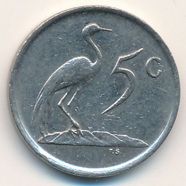 ЮАР, 5 центов (1985 г.)