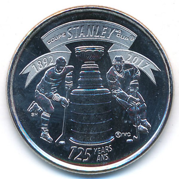 Канада, 25 центов (2017 г.)